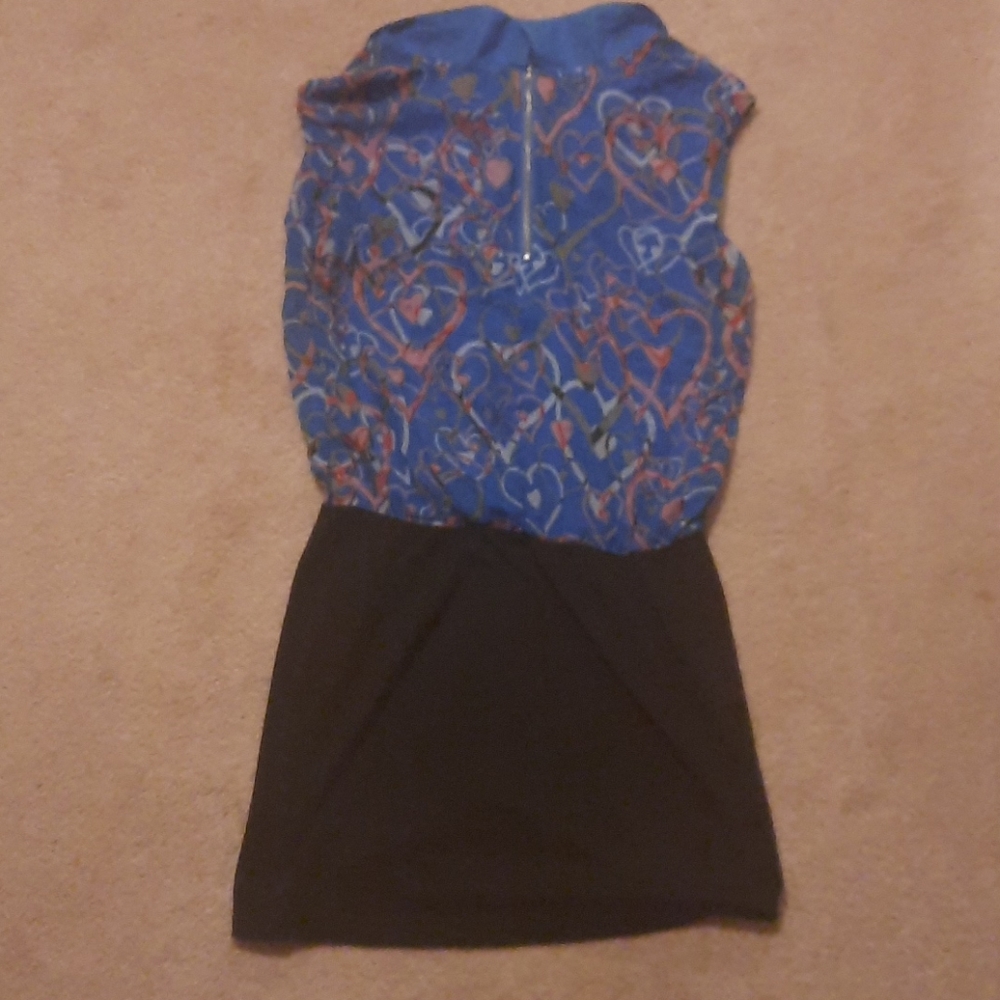 💙🖤Heart Pattern dress - Picture 6 of 6